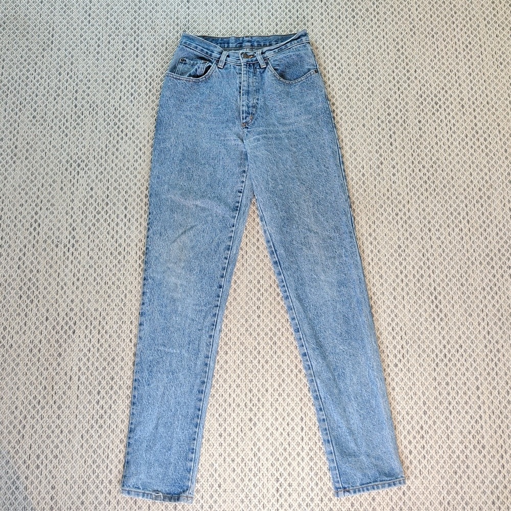 VTG 90s Pepe Betty Jeans Women 7/8 26x33 Made in USA High Rise Tapered Mom 90s